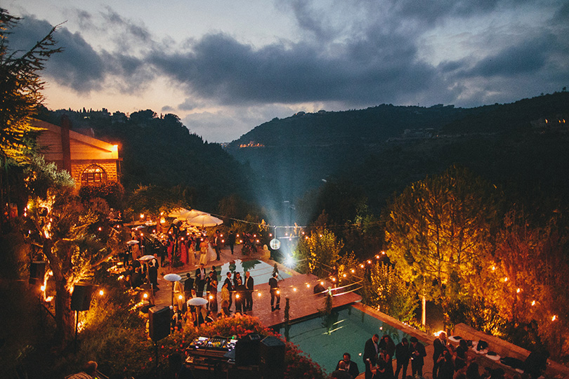 Lebanon Beirut wedding reception