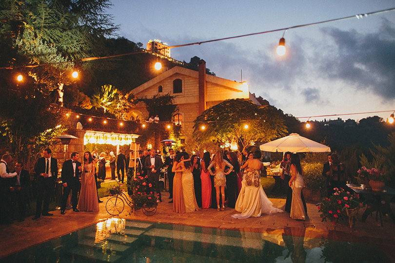 Lebanon wedding reception