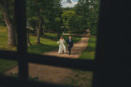bride church wedding finland