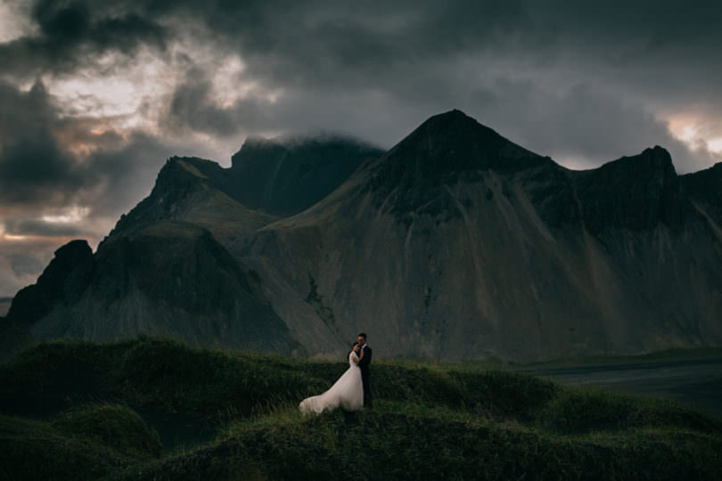 Fjadrargljufur Canyon wedding photos