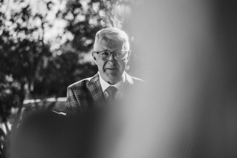 wedding father walking down aisle