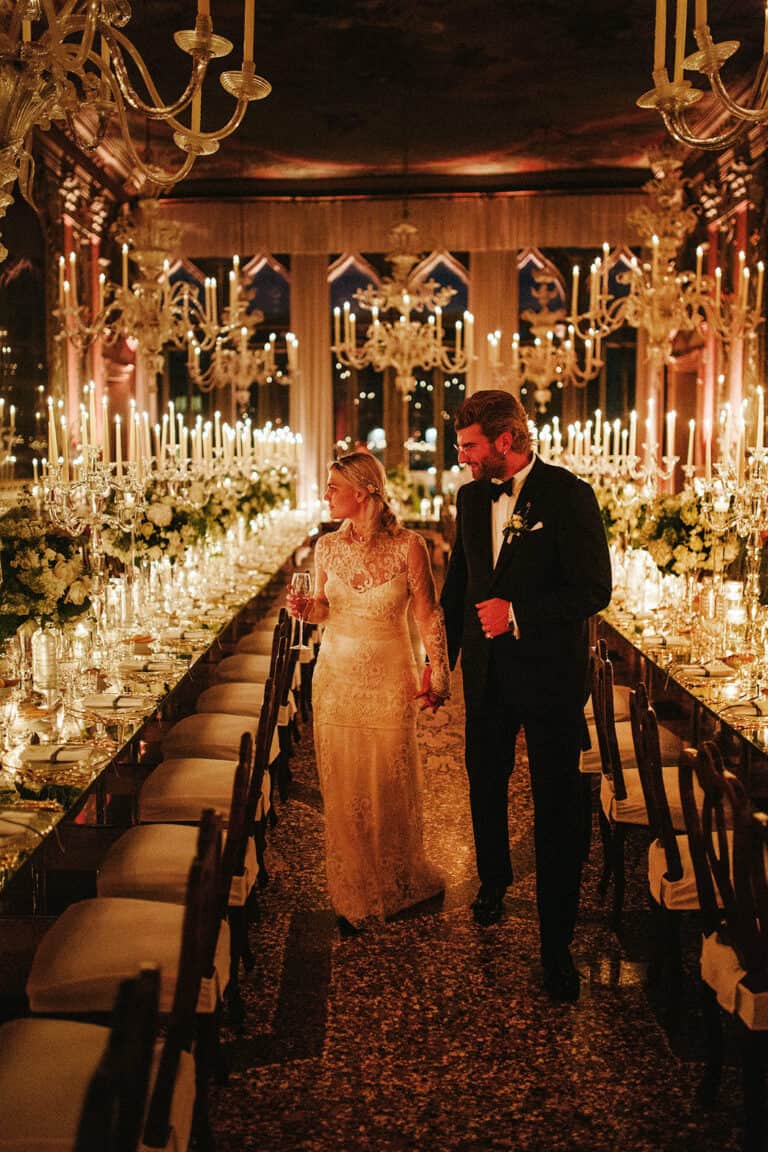 wedding dinner in venice