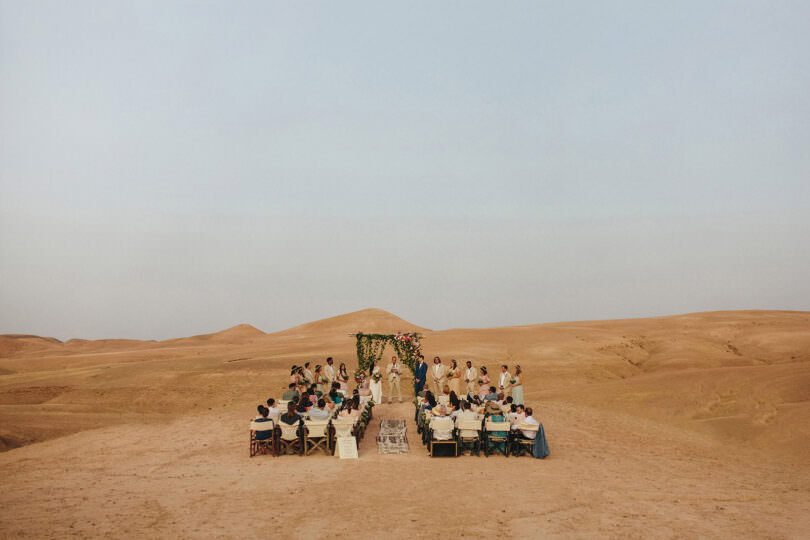 agafay desert scarabeo camp wedding photos